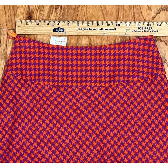 Maria Westerlind Clueless Tweed Plaid Chec Y2K Mini Pink Skirt School Girl 34 6 - Picture 4 of 6
